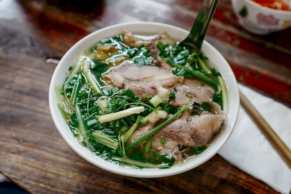 Pho is the famous dish of Hanoi in the world